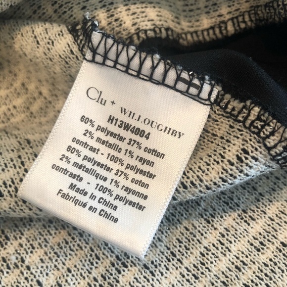 Anthropologie Clu + Willoughby Black Tunic… - Picture 7 of 7